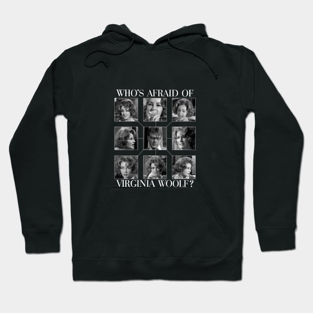 Who's Afraid Of Virginia Woolf? Hoodie by vokoban